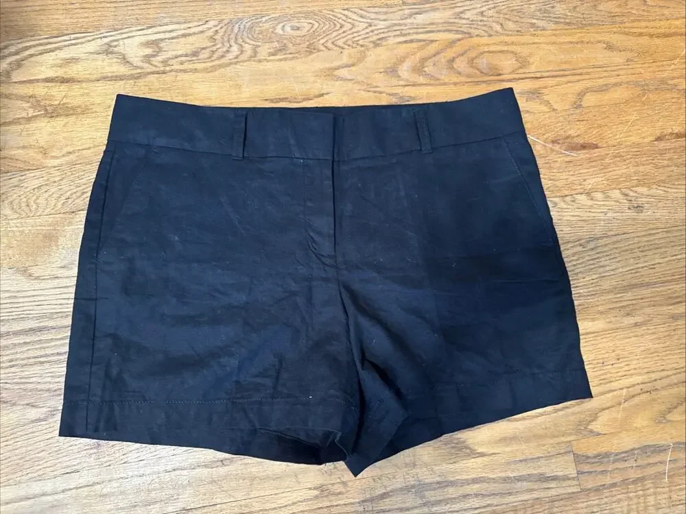 NWT Talbots 7 Perfect Shorts Size 16 linen preppy